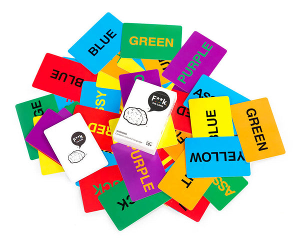 F**k. The Game cards spread